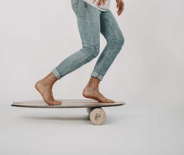 Balance Board Kitesurfen verbessern Snowkite Odenwald